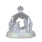 Northlight LED Lighted Christmas Nativity Scene - 7.5" - Pure White